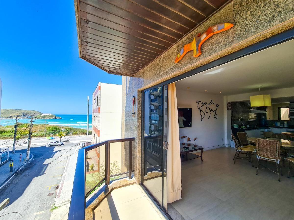 Apartamento Pe Na Areia - Praia Do Forte Cabo Frio Kültér fotó