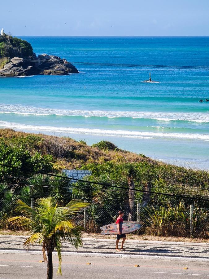 Apartamento Pe Na Areia - Praia Do Forte Cabo Frio Kültér fotó